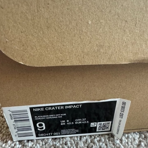 Nike Running Shoes - UniSex Men 9/Women 10.5 - Crater Impact - Picture 2 of 2